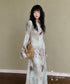 Open Back Pleat Dress