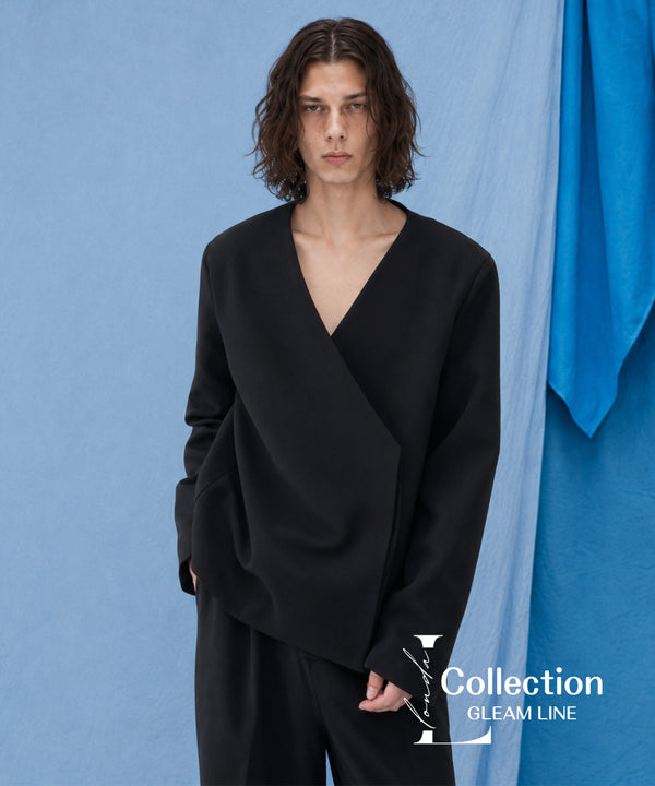 Cross Wrap V-neck Top