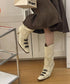 Whipstitch Buckle Boots