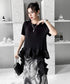 Pleat Wave Top