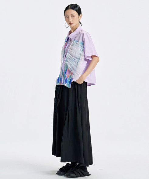Prism Pleat Blouse