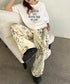 Abstract Ink Wide Pants