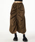 Gather Curve Skirt