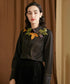 Berry Vine Embroidered Blouse