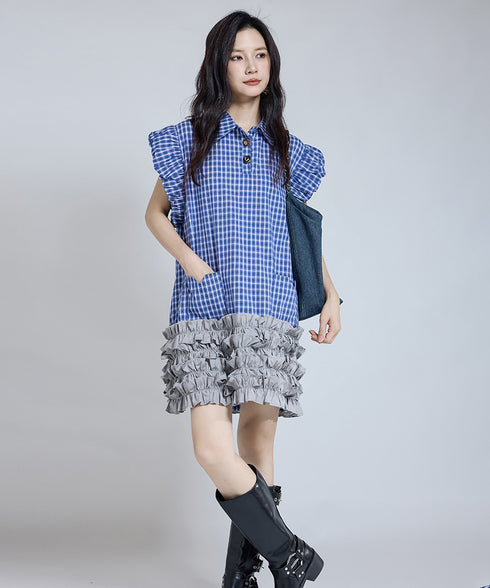 Ruffle Step Dress