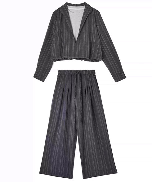 Bicolor Zip Top & Skirt Co-ord