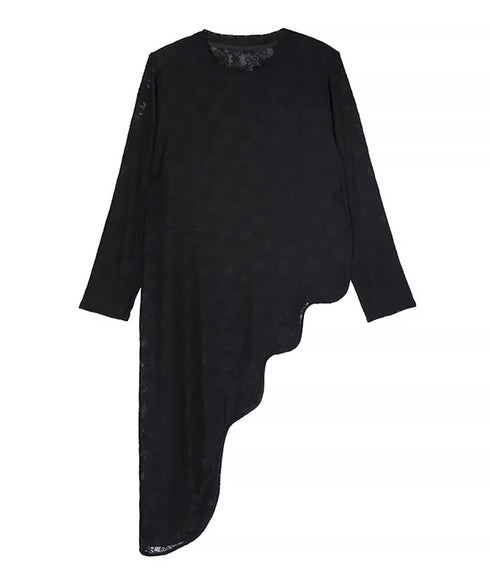 Flow Cut Lace Long Top