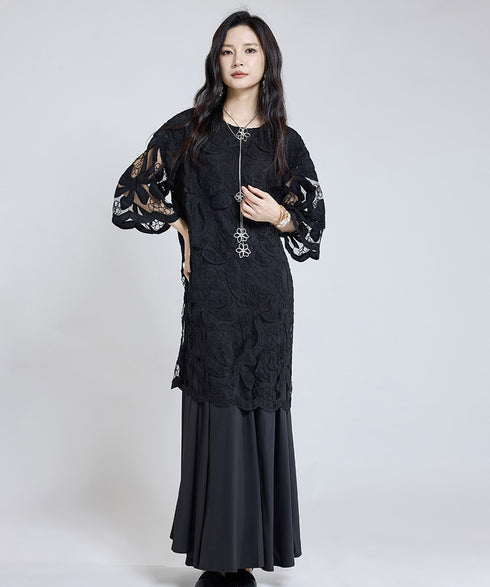 Flora Veil Dress