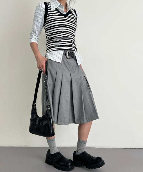 Center Pleat Culottes