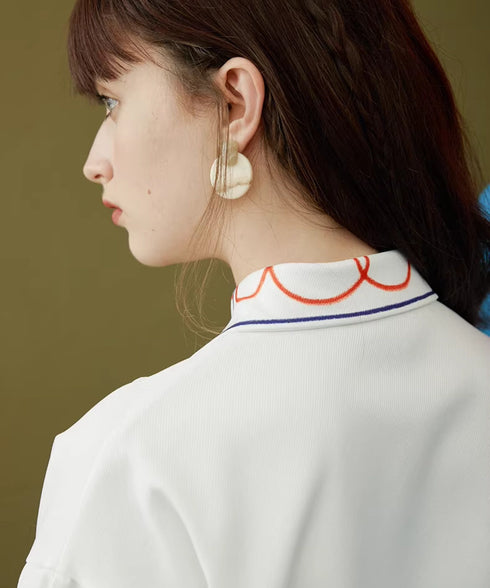Doodle Collar Blouse