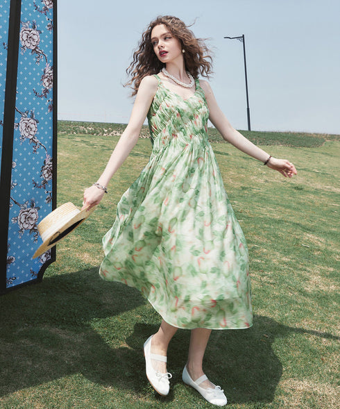 Mint Bloom Dress