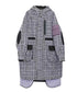 Graph Plaid Tech Coat