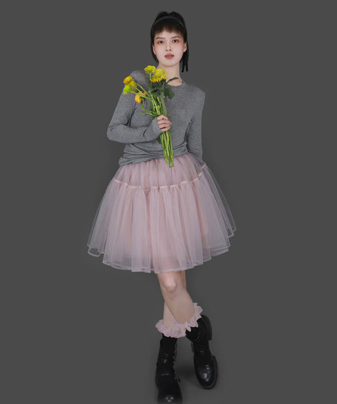 Halo Frill Rib Socks