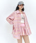 Candy Check Shirt&Skirt Co-ord
