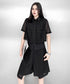 Mesh Layer Blouse & Shorts Co-ord