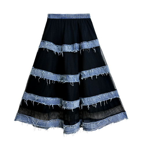 Fray Tier Skirt