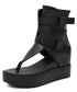 Strap Edge Platform Sandal