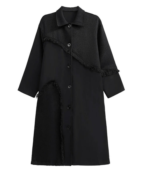 Fringe Texture Mix Coat