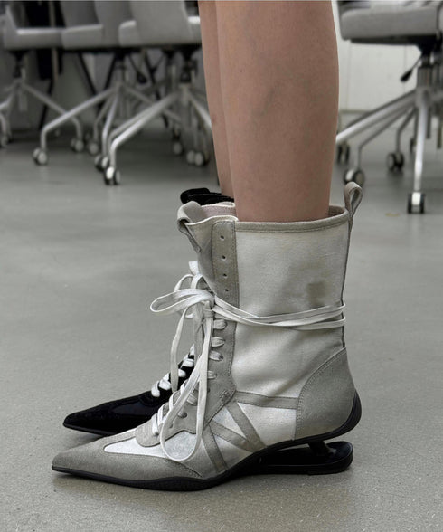 Edge Lace Combat Boots