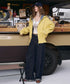 Frill Check Hoodie