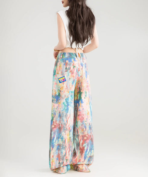 Art Color Wide Pants