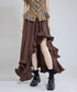 Wave Hem Skirt