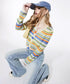 Bloom Stripe Cardigan