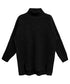 Oversized Highneck Knit Top