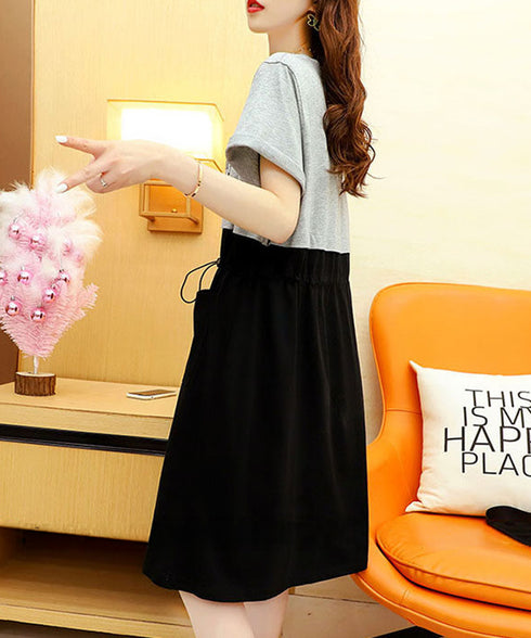 Pleat Flow Dress