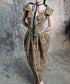 Plaid Fold Line Dress