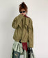 Fold Crest Zip Jacket