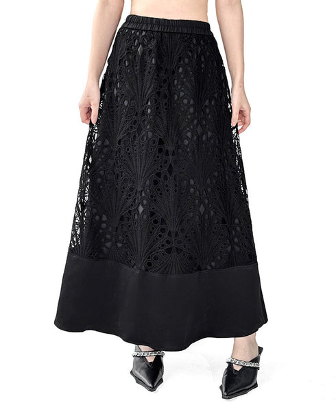 Lace Layer Blouse&Skirt Co-ord