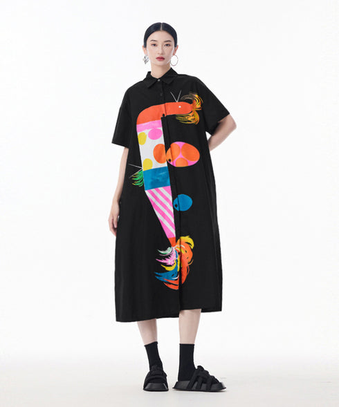 Color Parade Shirt Dress
