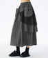 Layered Mesh Flap Skirt