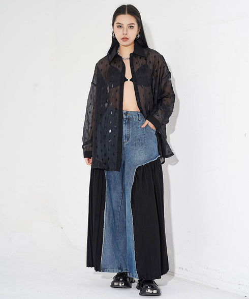 Panel Pleat Pants