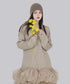 Meringue Veil Hem Dress