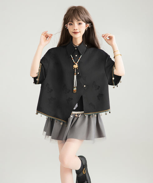 Papillon Dangle Blouse
