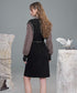 Check Layer Knit Dress