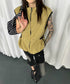 Grid Zip Vest