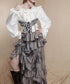 Dark Mist Ruffle Skirt