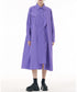 Curved Line Shirt Dress