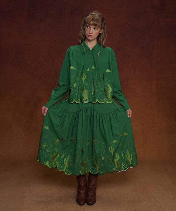 Cactus Embroidery Series