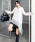 Mirevane Angled Hem Top