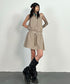 Belted Stripe Dress