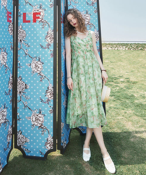 Mint Bloom Dress