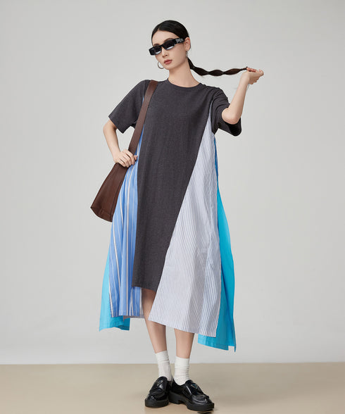 Composite Color Dress