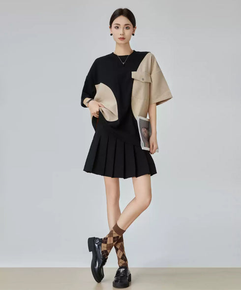 Panel Pocket Combo Top