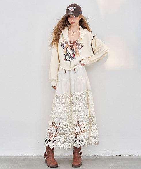 Lace Meadow Tier Skirt