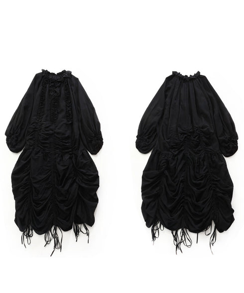 Draw Shirring Dress