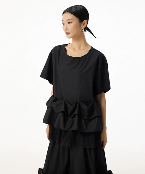 Fold Frill Top